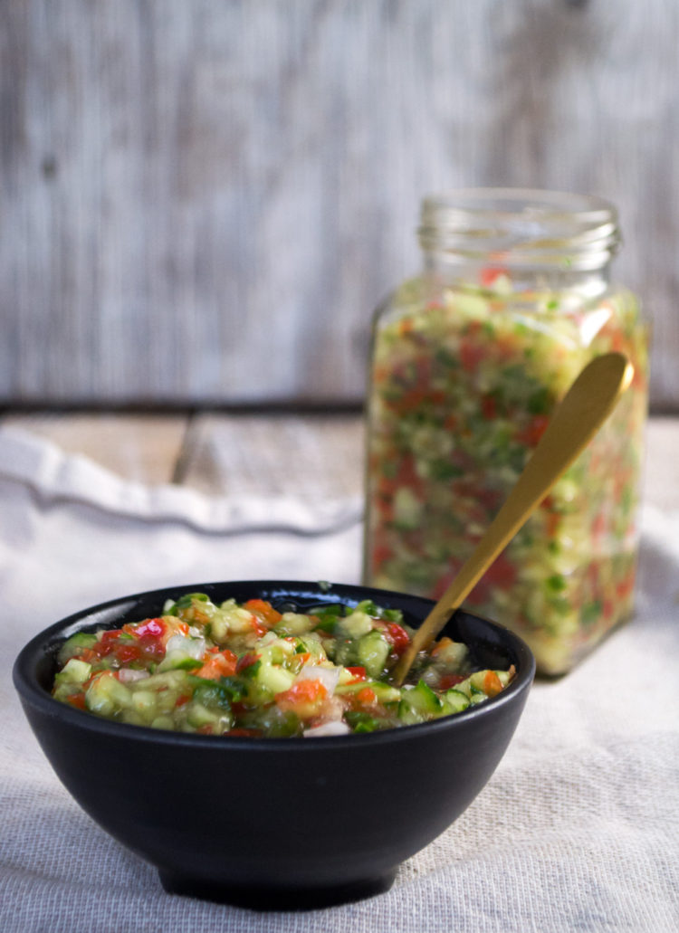 Agurk Relish Laget
